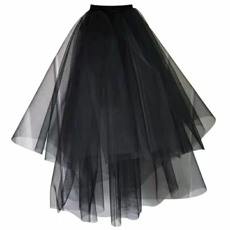 Voile de Tête Noir Vintage pour Patients de Mariage, Double Couche, en Gaze, Maille, Dentelle, pour