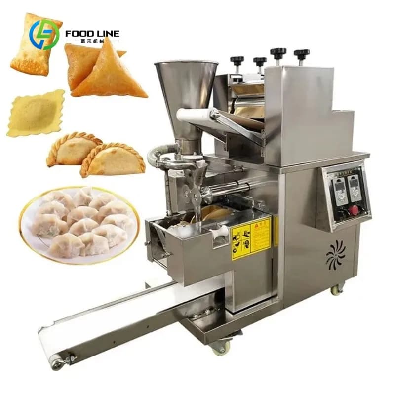 Machine automatique de fabrication d'empanadas, de grands raviolis, de samosas, de pierogi et de rou