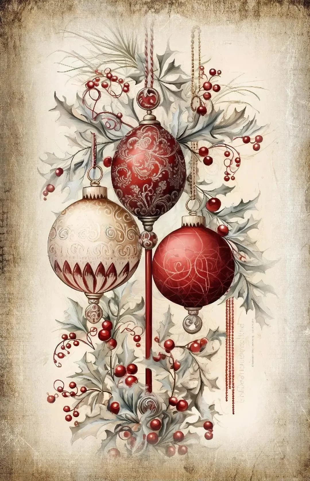 Affiche de noël Vintage imprimée pour salon, hiver, décoration du père noël, joyeux arbre de noël, p