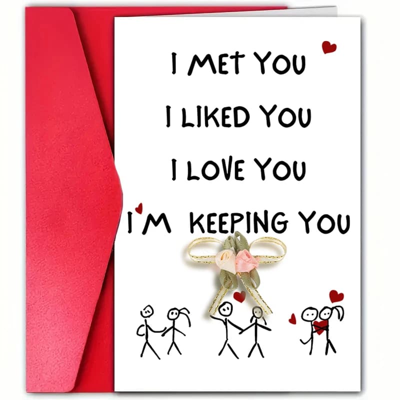 Cartes d'anniversaire et d'anniversaire romantiques avec messages d'amour personnalisés dans des env