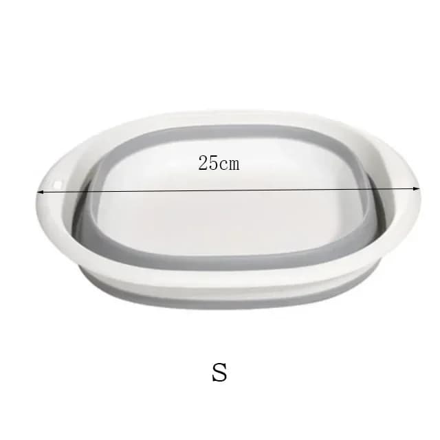 Lavabos pliants en plastique lavabos portables baignoire à linge pliante adulte bébé bassin de bain 