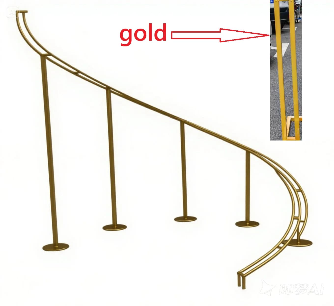 Décoration de fond de scène de mariage, support de fond en métal arqué, décoration de fond en métal