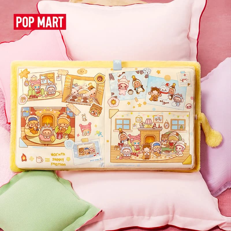 POP MART POP BEAN Série moelleuse et confortable - Oreiller