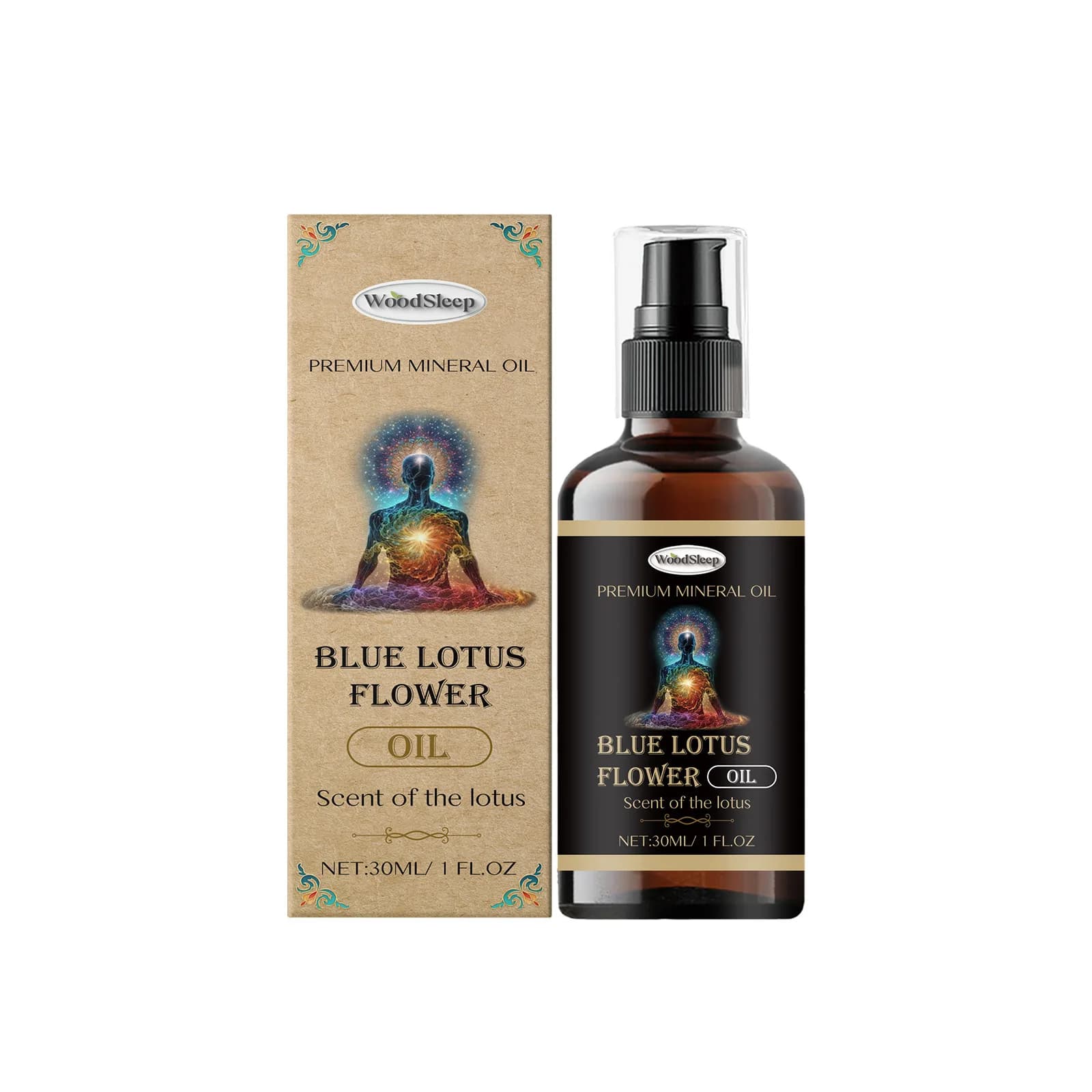 Huile essentielle de fleur de Lotus bleu, hydratante, nourrissante, pour le visage, le corps, les on