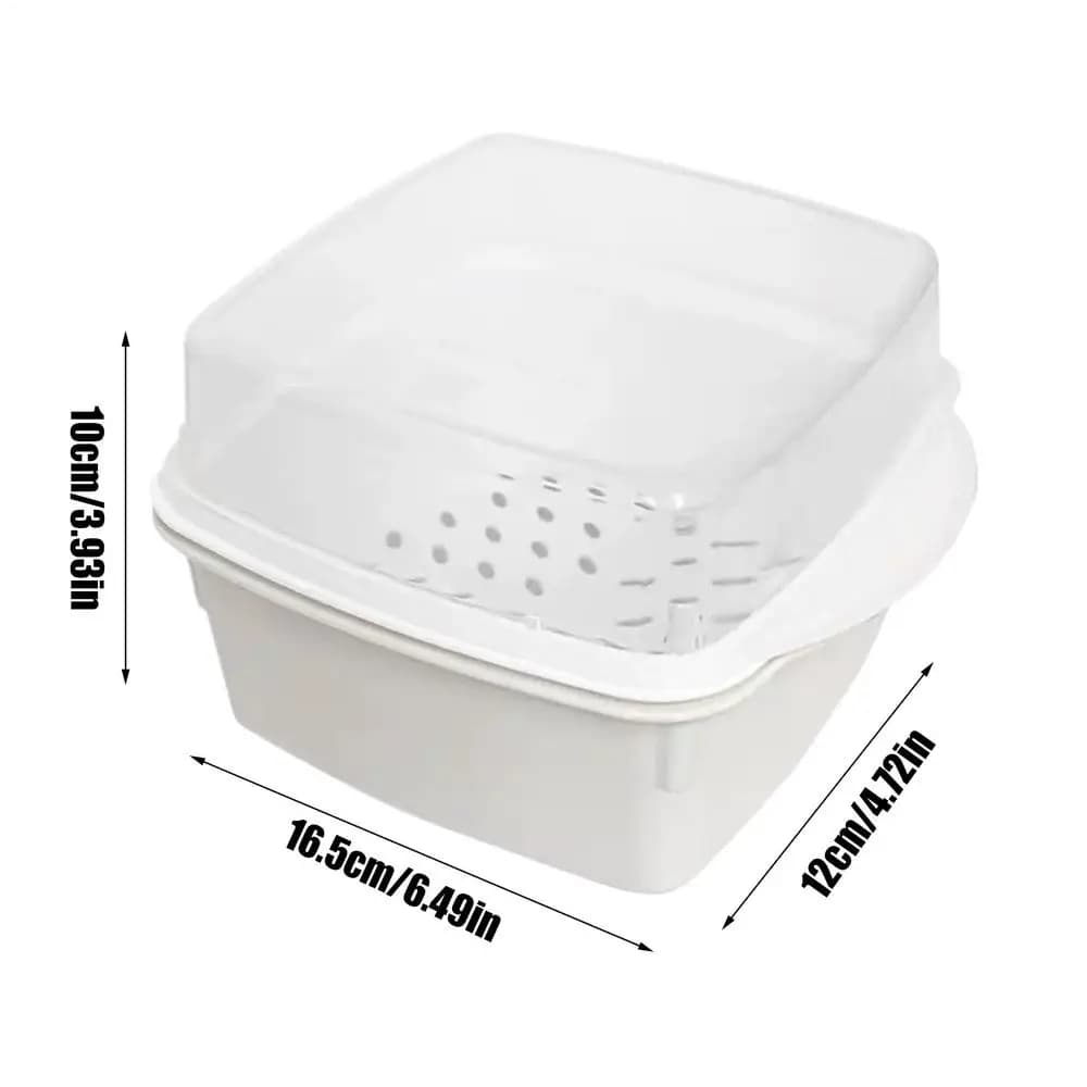 Récipient alimentaire polyvalent pour micro-ondes, cuiseur vapeur pour micro-ondes, bols à légumes, 