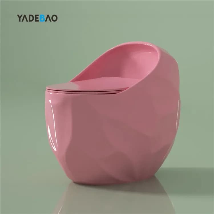 -Artículos sanitaires de salle de bain haut de gamme couleur mate montage au sol Siphonique une pièc
