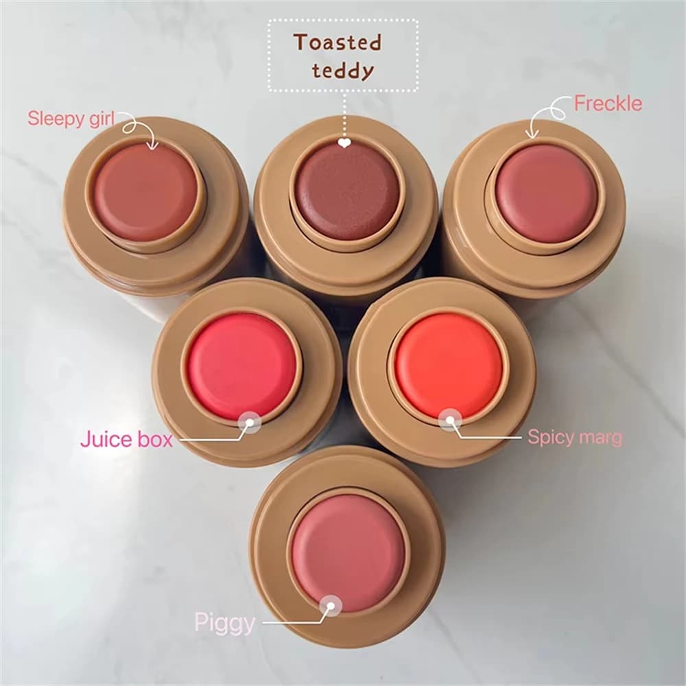 Rhode Pocket Blush LIP Stick, stick hydratant pour les lèvres et les joues, rouge naturel en poudre, crème blush, rouge à lèvres, facile à appliquer, couleur intense.