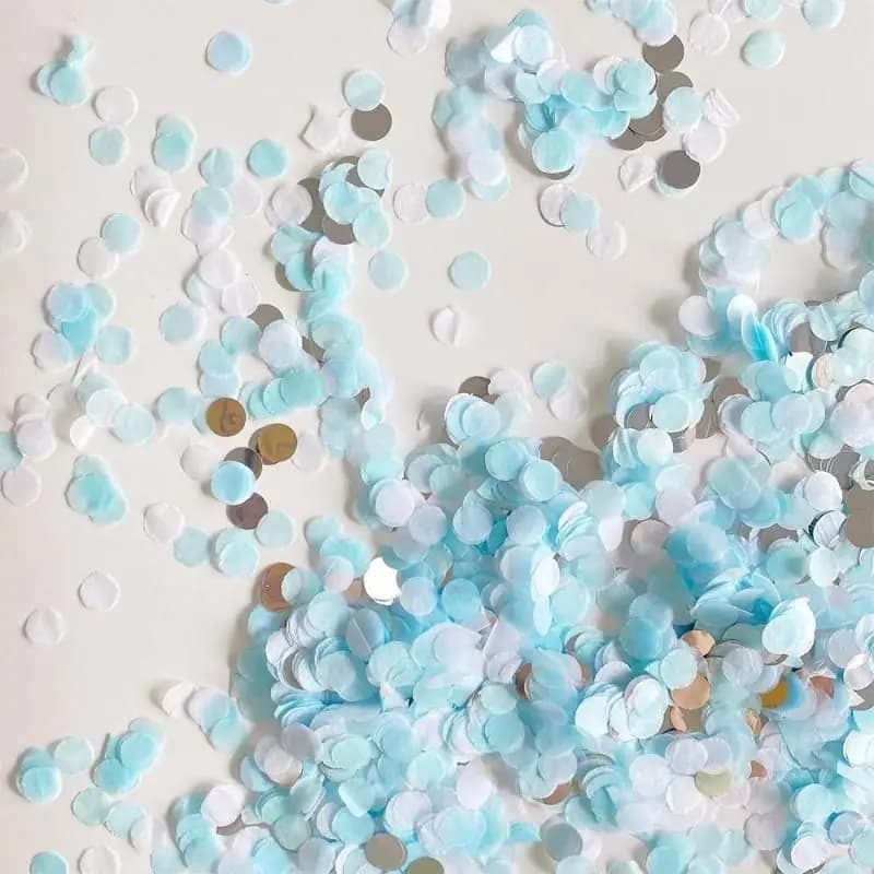 Canon à confettis pour révélation du sexe