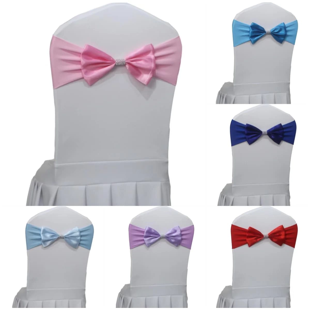 Ceintures en Spandex pour décoration de mariage