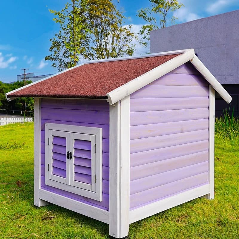 Maison pour chien en bois massif