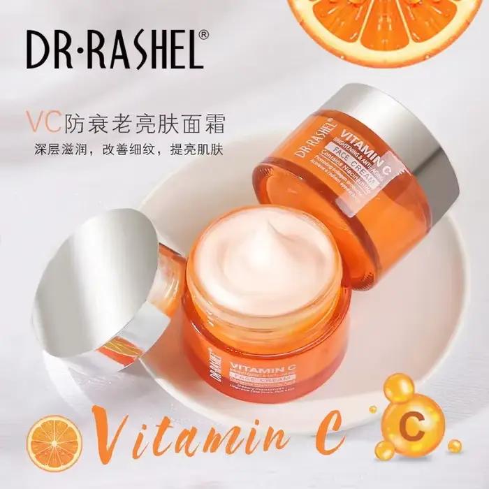 DR. Rprédit-Crème pour le visage à la vitamine C, améliore les ridules, hydratant, blanchissant, ant