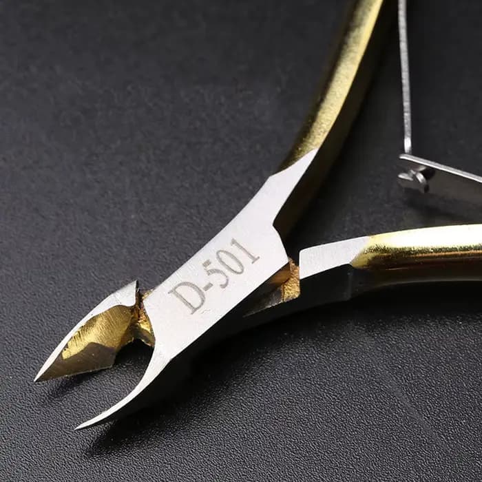 Coupe-cuticules professionnel, ciseaux de manucure, poussoir de pédicure, dissolvant de peau morte,
