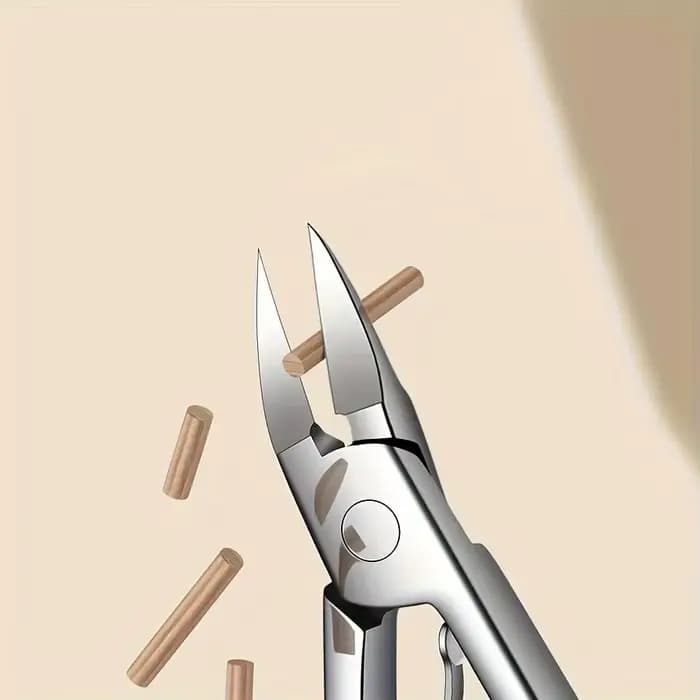 Coupe-ongles professionnel épais avec corps en acier inoxydable, pour le soin des ongles et l'élimin