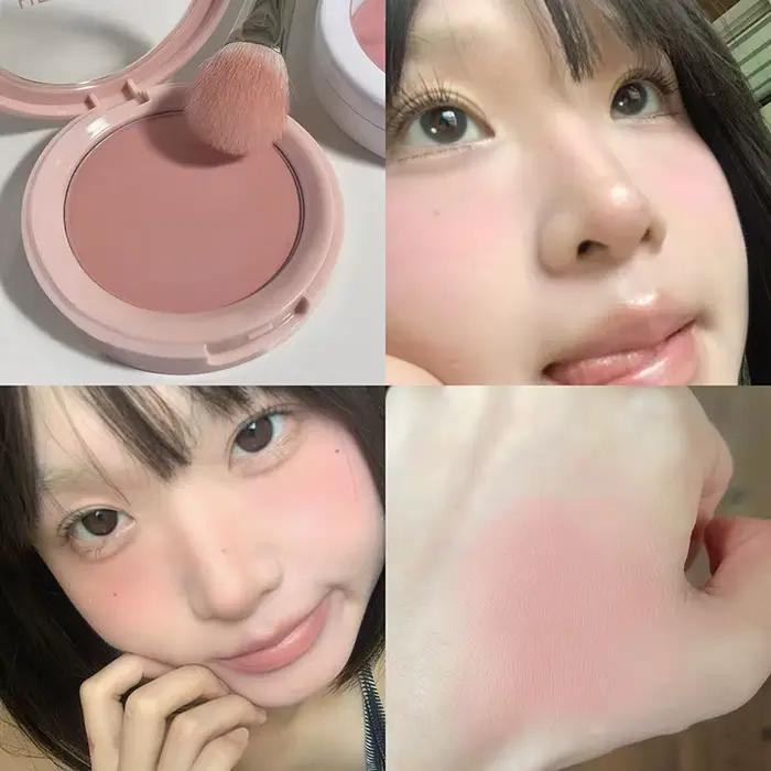 Abricot rose joue Contour teinte crémeux mat fard à joues cosmétiques vitalité fille maquillage nu t
