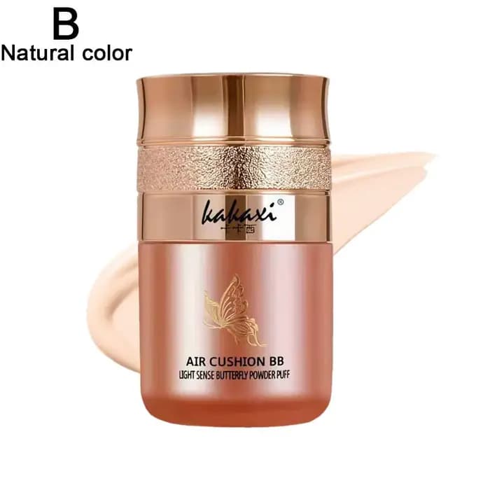 BB crème à coussin d'air papillon, crème de beauté hydratante, correcteur d'isolation longue durée,