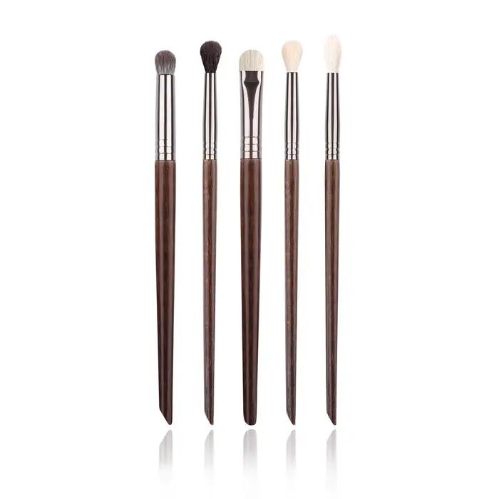 OVW – ensemble de pinceaux de maquillage cosmétiques doux, ombre à paupières en poils de chèvre, Kit