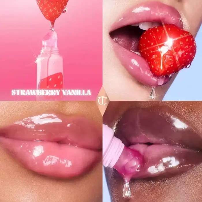 Charlotte Tilbury – rouge à lèvres bicolore, rose et soyeux, hydratant et nourrissant, baume à lèvre
