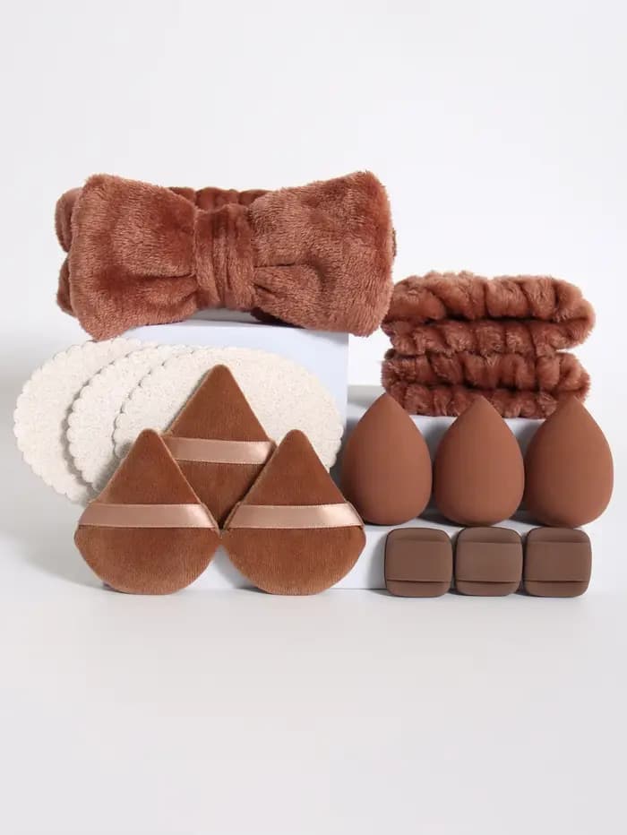 Éponge de maquillage bouffante pour le visage, éponges de fond de teint Beauty Egg, éponges bouffant