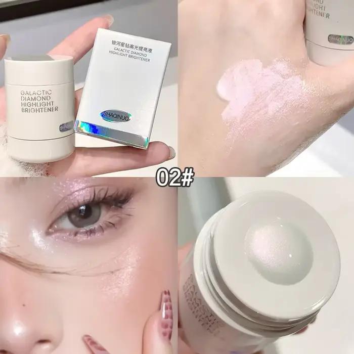 Surligneur Galaxy Star Diamond – Paillettes fines, hydratant et résistant à l'eau, parfait pour tous