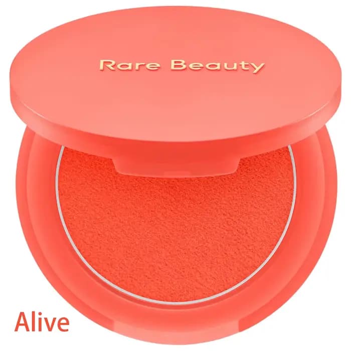 Rare Beauty Cream Blush, texture moelleuse comme de la purée de pommes de terre, application fluide,