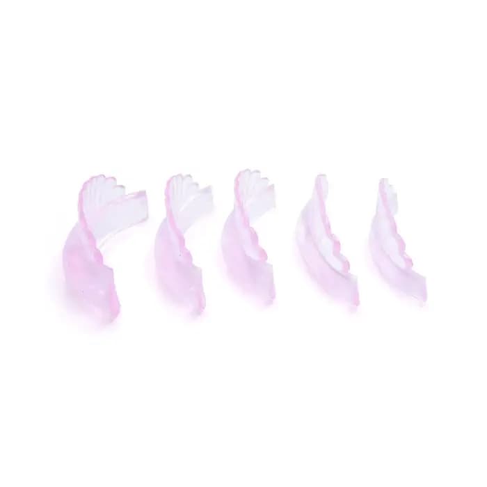 5 paires de coussinets de levage de recourbe-cils 3D, tiges de permanente, coque en Silicone, Kit de