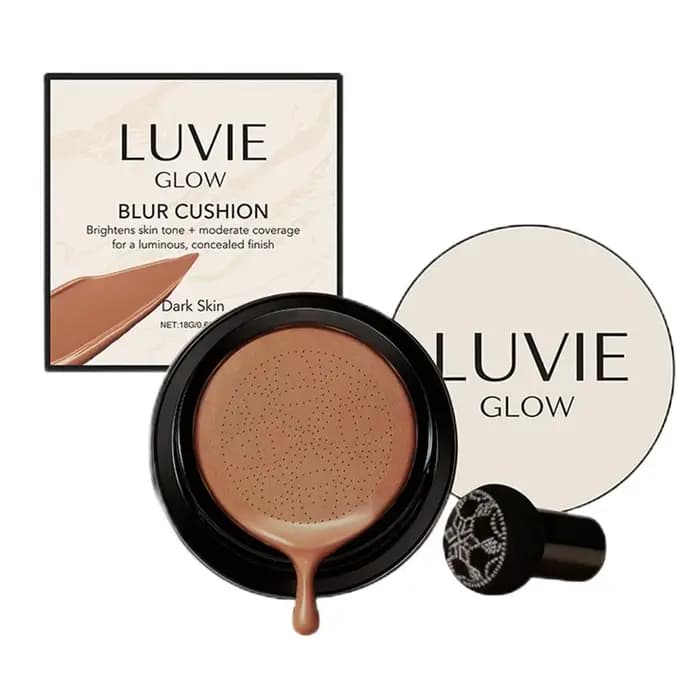 LUVIE GLOW hydratant champignon coussin d'air BB crème fond de teint éclaircissant imperméable avec