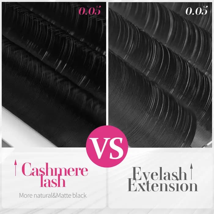 Abonnie noir mat Volume cachemire cils C CC D Extensions de cils individuelles maquillage Cilios