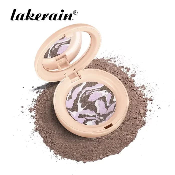 Fond de teint correcteur de couleur cuit mat, poudre pressée bronzante compacte, contrôle de l'huile