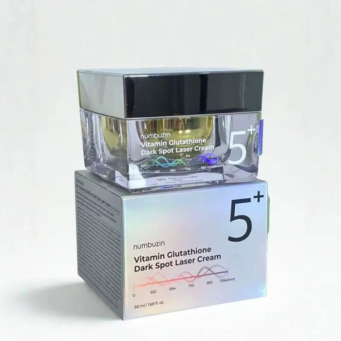 Crème Laser au Glutathion coréenne, traitement des taches foncées, vitamine, éclaircit le teint de l