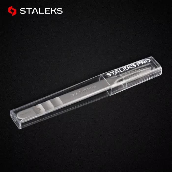 STALEKS Pro – pincettes droites et incurvées en acier inoxydable de haute précision, série TE, outil