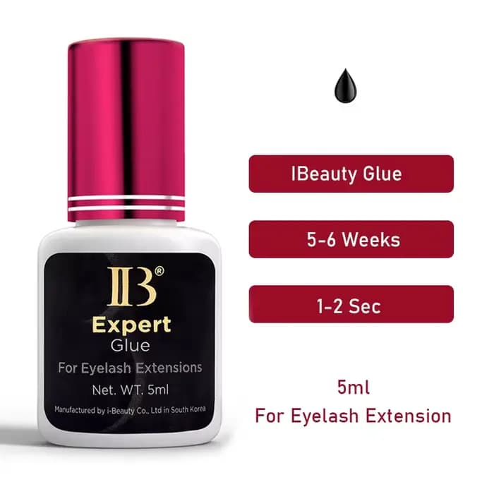 IB – colle Expert 1-2s, temps de séchage, colle la plus rapide pour Extensions de faux cils, adhésif