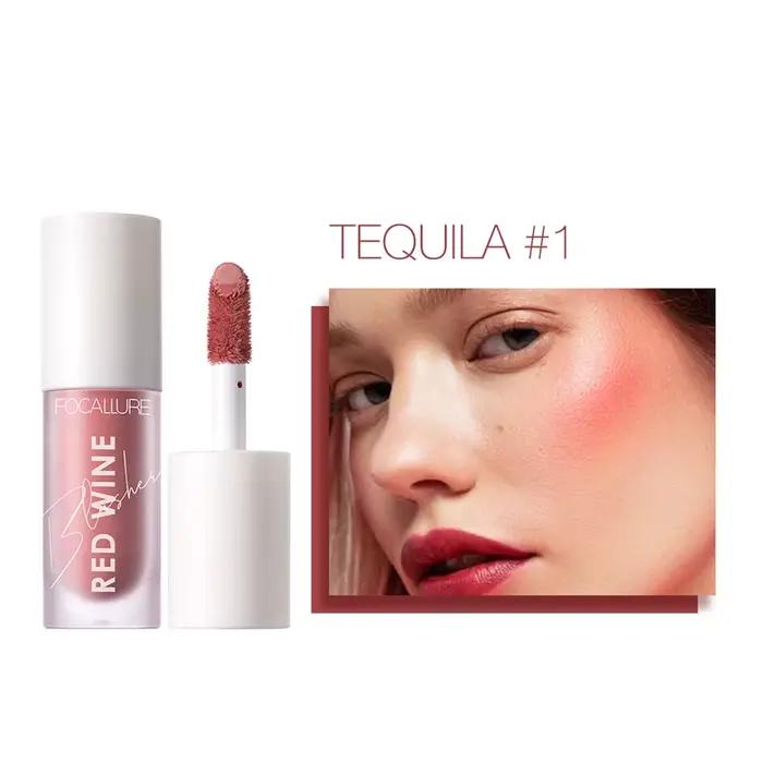 FOCALLURE fard à joues liquide 4 couleurs maquillage naturel visage Blush longue durée mat maquillag