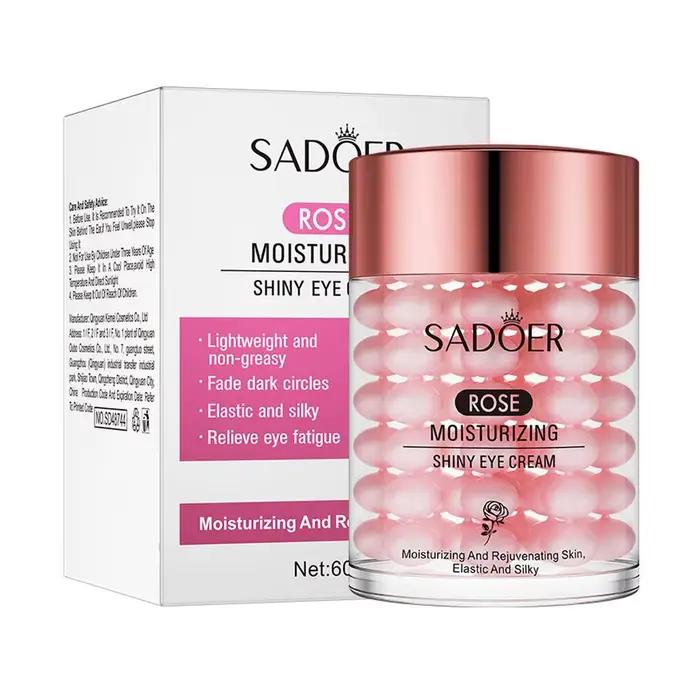 SADOER Rose crème pour les yeux Anti cernes sacs pour les yeux sous les yeux raffermissant hydratant