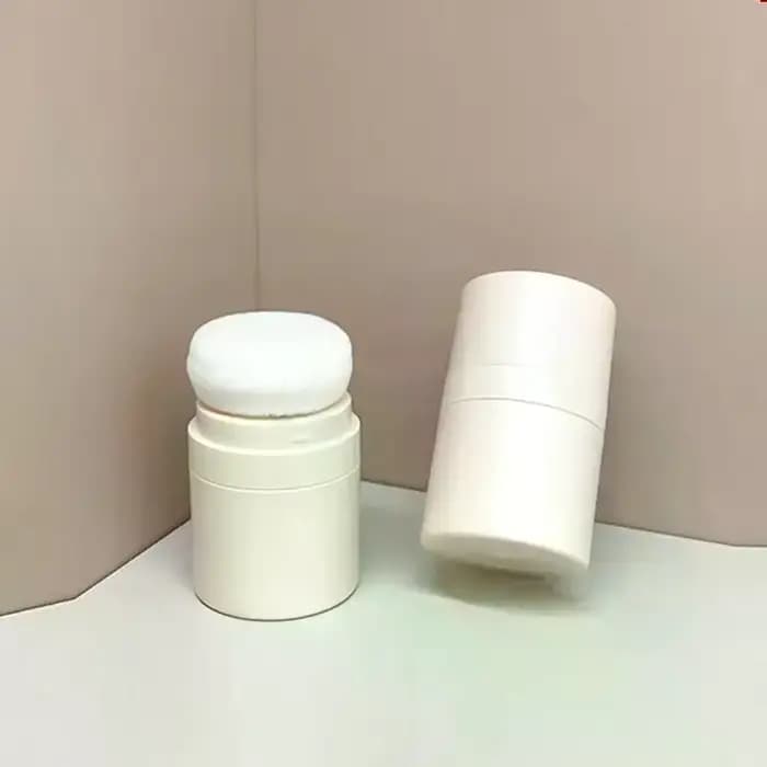 Mini boîte de poudre libre rechargeable vide de 10ml, avec bouffée de poudre, étui de poudre cosméti