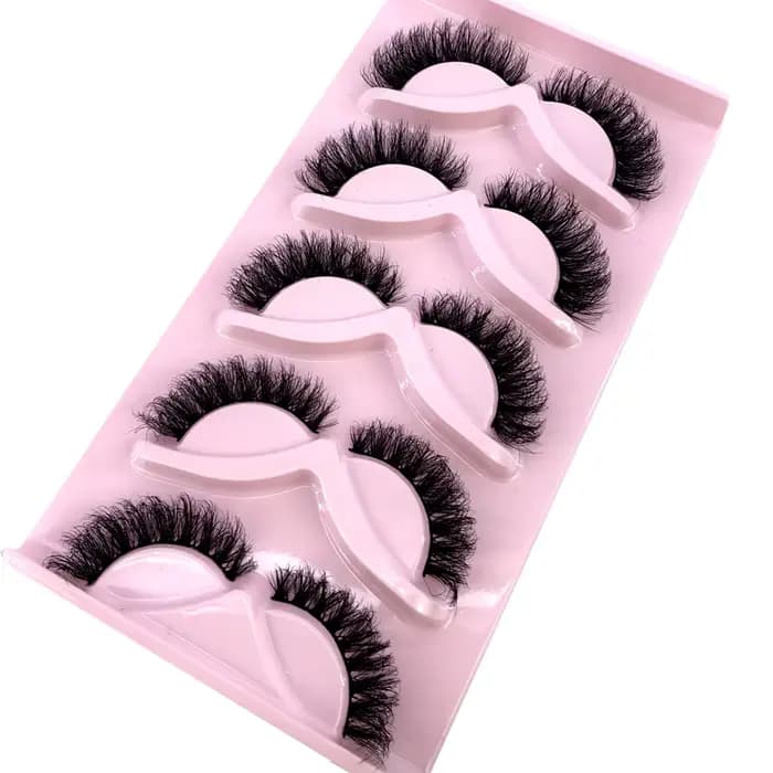 Faux cils œil de chat, extrémité vaporeuse, allongée, épais, en vison, courts et moelleux, naturels,