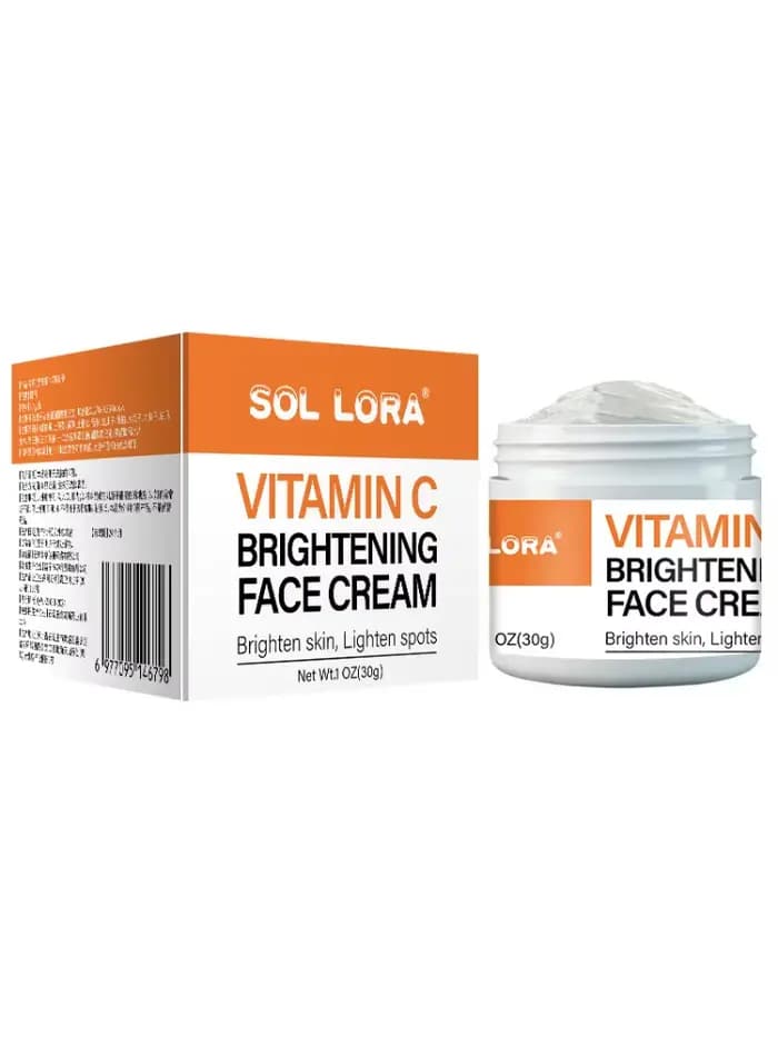 Crème hydratante pour le visage VC, réduisant les rides, raffermissante, éclaircissante, soin du vis