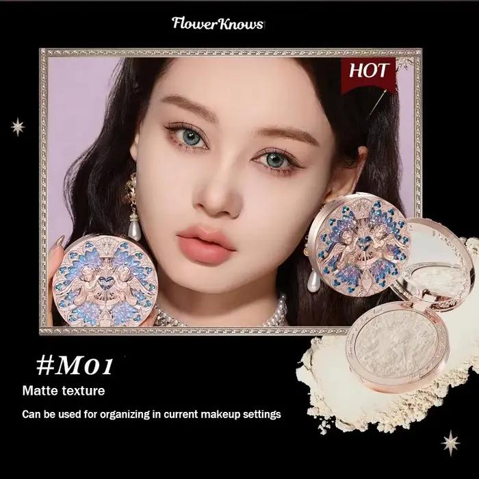 The Flower Knows Little Angel Collection Relief Highlight Face Powder iluminador Maquillage Contour