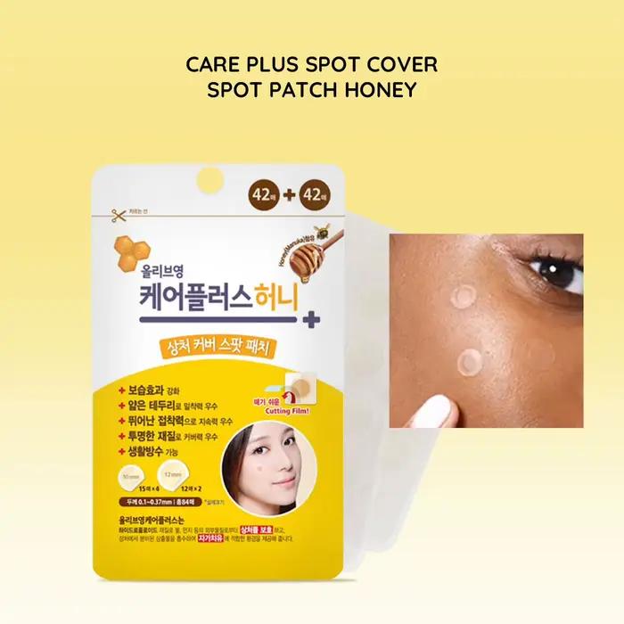 Olive Young Care Plus Spot Cover Spot Patch, texture hydrogel, s'adapte à la peau, pour les imperfec