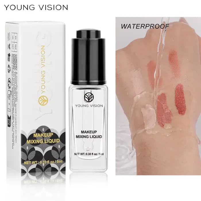Liquide de mélange de maquillage – Revives des doublures de gel sec et transformez la poudre pour la