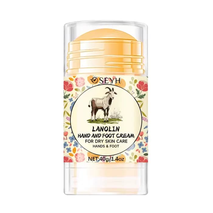 SEYH 40g Lotion pour mains et pieds secs et craquelés riche en laine graisse acide hyaluronique vita