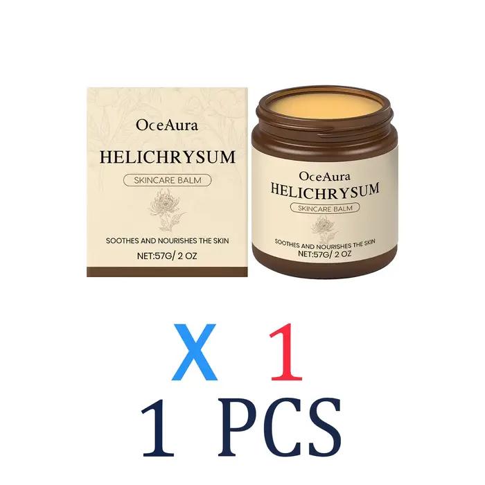 Helichrysum baume cutané apaisant 57g hydratant pour peau sensible pour le visage et le corps crème