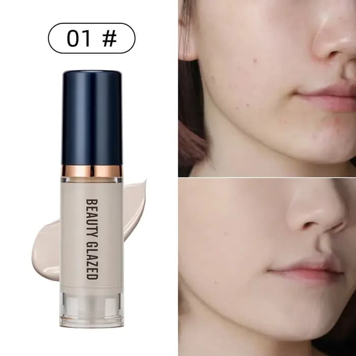 Beauty Glazed – correcteur de fond de teint liquide 6 couleurs, couverture complète, longue durée, i