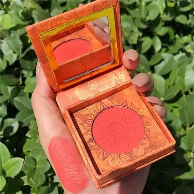 2019 nouvelle marque de maquillage bronzant Blush Palette visage maquillage cuit joue couleur fard à