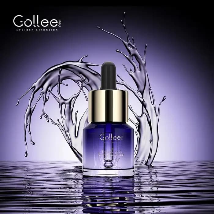 Gollee accélère Super Bonder pour toute colle d'extension de cils, rend l'extension de cils dure plu