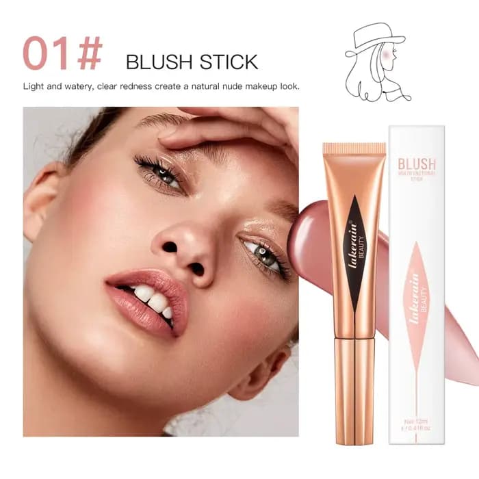 Bâton de surligneur de contour liquide, apprêt éclaircissant, surligneur, silhouette de l'ombre anta