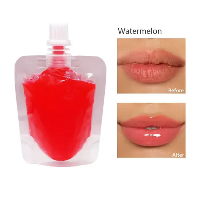 Huile à lèvres aux fruits, 50ml, 100ML, 300ML, 1000ML, tailles, brillant, nourrissant, hydratant, ma