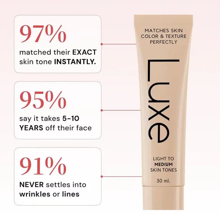 Fond de teint Luxe Skin‑Matching Color‑Change