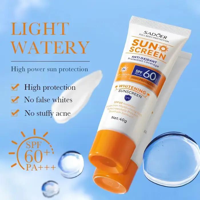 Crème solaire haute protection SPF60 Plus 40g