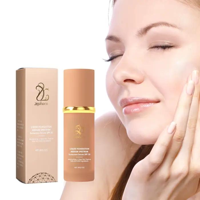 Fond de teint liquide Zephoco SPF50