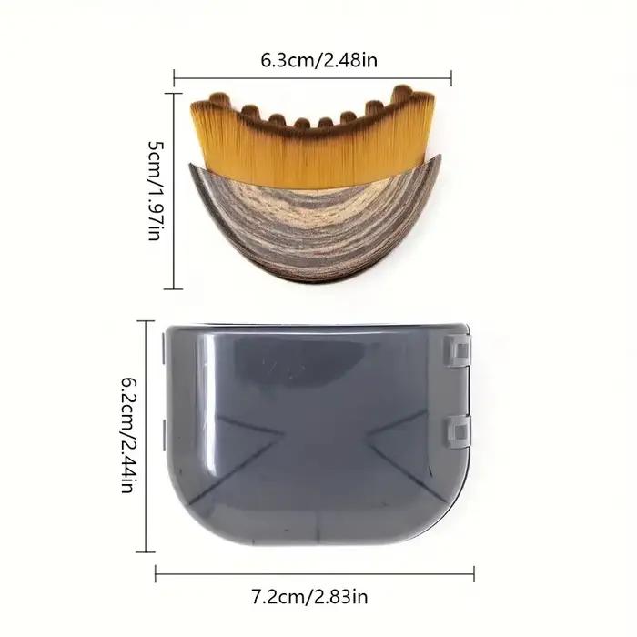 Brosse de drainage lymphatique pour le visage et le corps